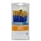 White Synthetic Acrylic 10 Piece Brush Combo By Artist&#x27;s Loft&#xAE; Necessities&#x2122;